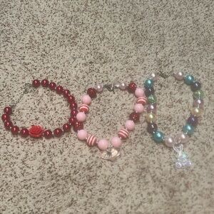 Set of 3 Girls Necklaces